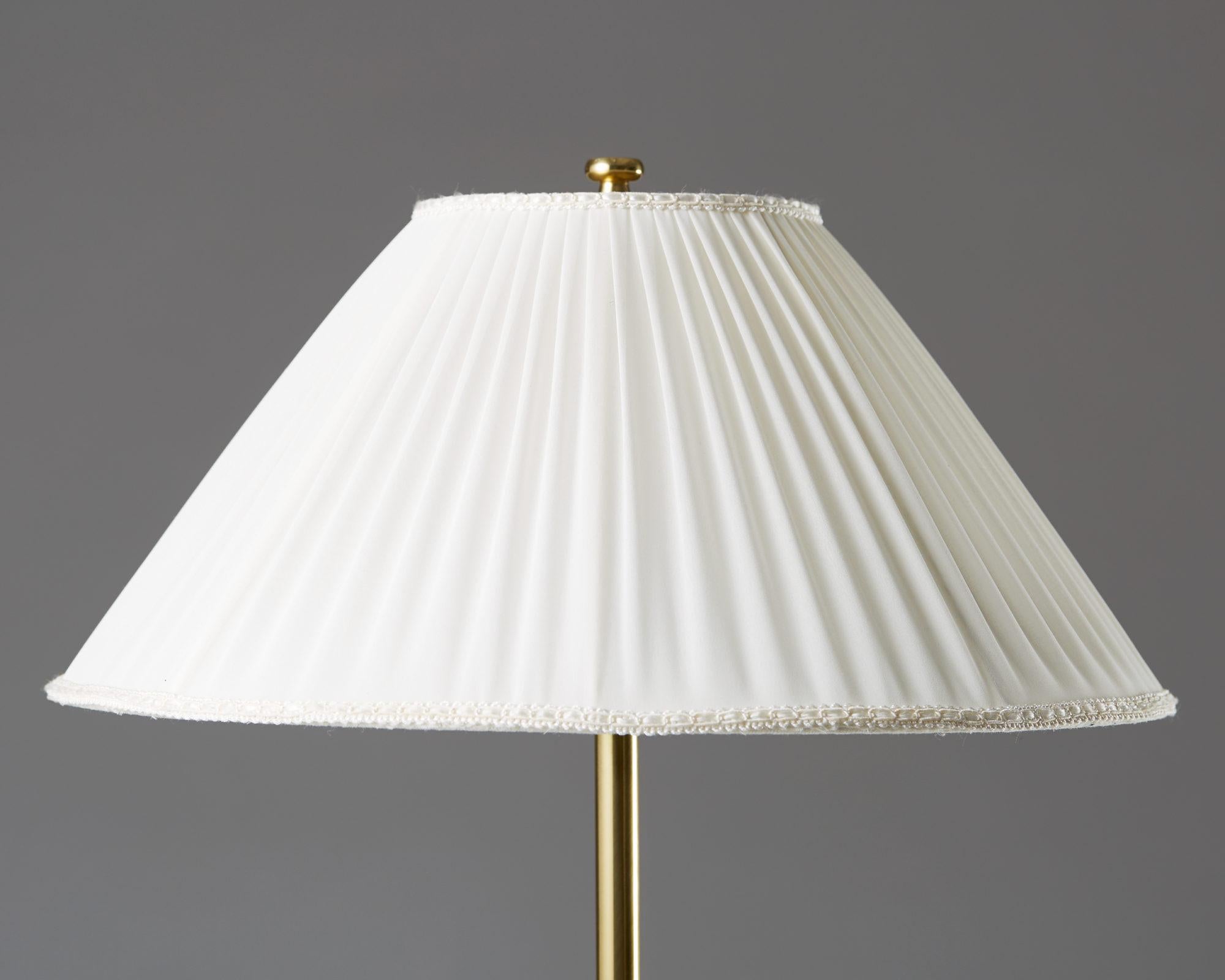 Scandinavian Modern Table Lamp Model 2467 Designed by Josef Frank for Svenskt Tenn, Sweden, 1950s