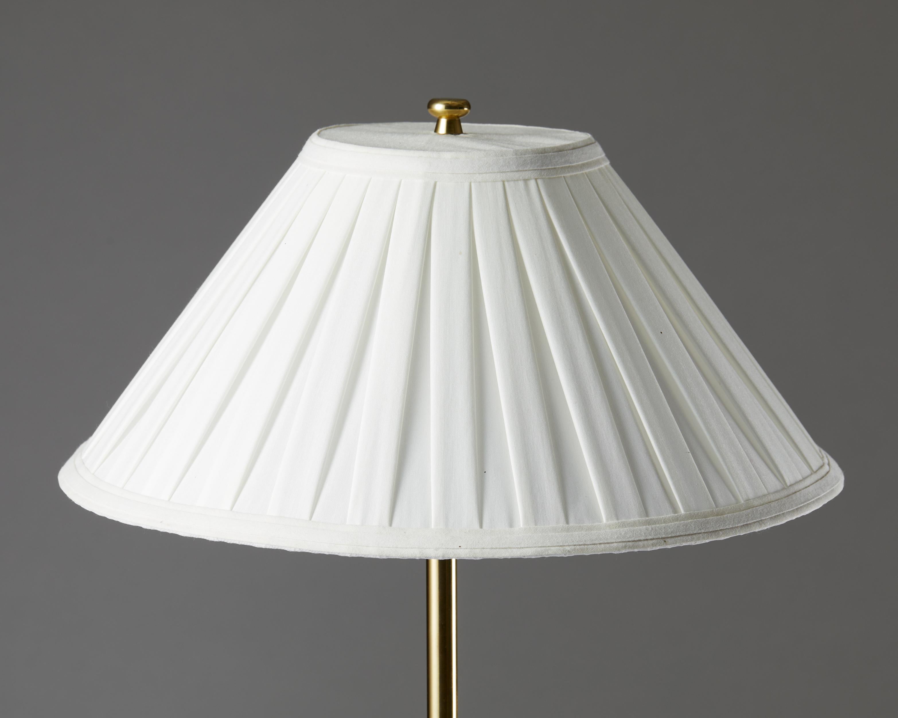Swedish Table Lamp Model 2467 Designed by Josef Frank for Svenskt Tenn, Sweden, 1950s