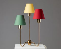 Table Lamp Model 2468 Designed by Josef Frank for Svenskt Tenn, Sweden, 1950s