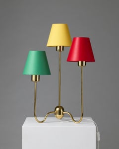 Table lamp model 2468 designed by Josef Frank for Svenskt Tenn Sweden, 1950s