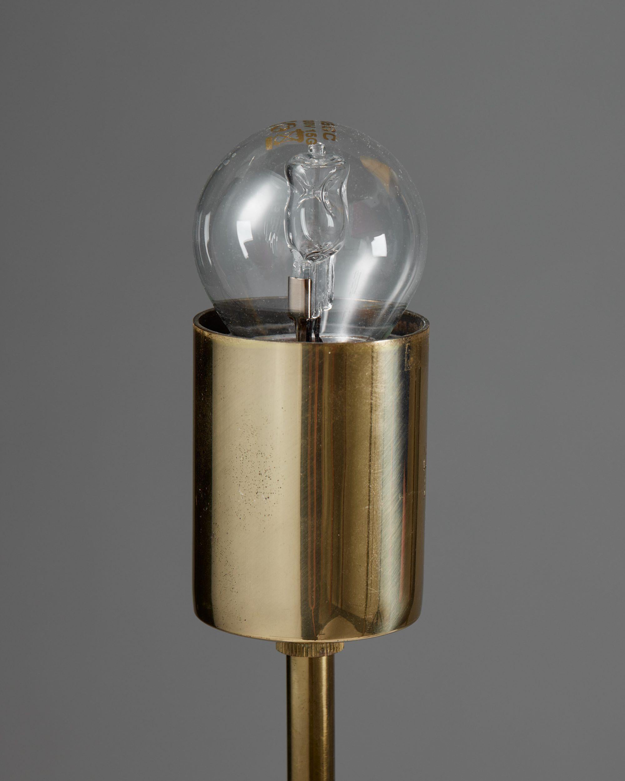 Mid-Century Modern Table Lamp Model 2468 Designed by Josef Frank for Svenskt Tenn, Sweden, 1950s For Sale