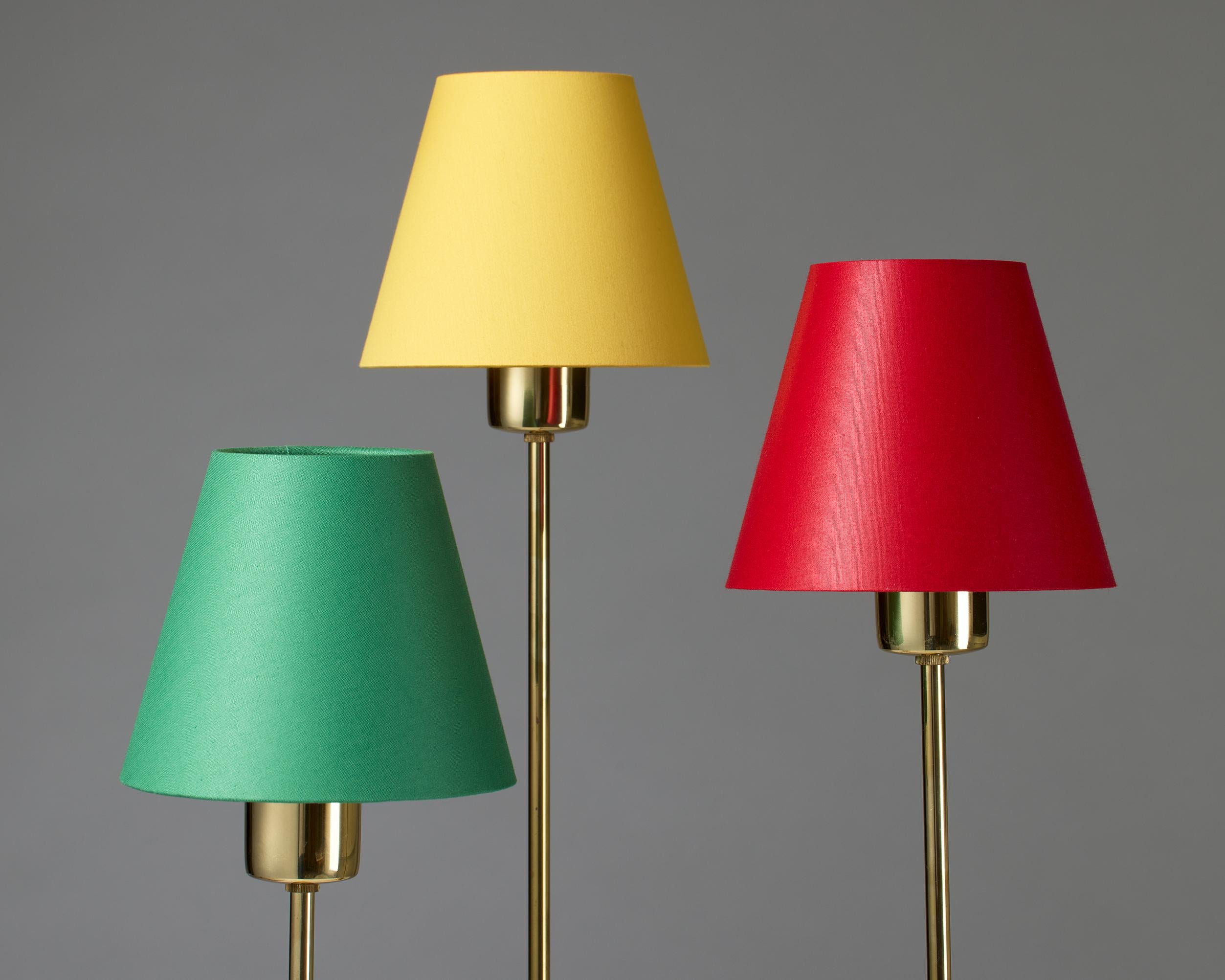 Mid-20th Century Table lamp model 2468 designed by Josef Frank for Svenskt Tenn Sweden, 1950s