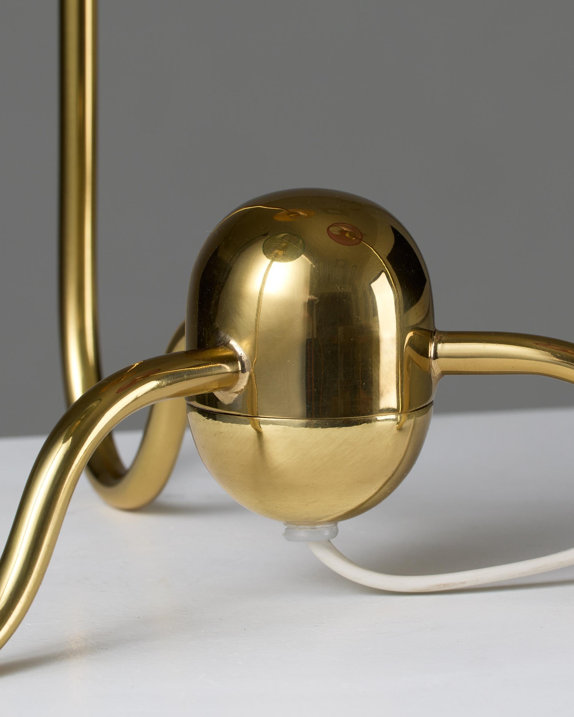Brass Table lamp model 2468 designed by Josef Frank for Svenskt Tenn Sweden, 1950s