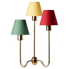 Vintage Table Lamp Model 2468 Designed by Josef Frank for Svenskt Tenn, Sweden, 1950s