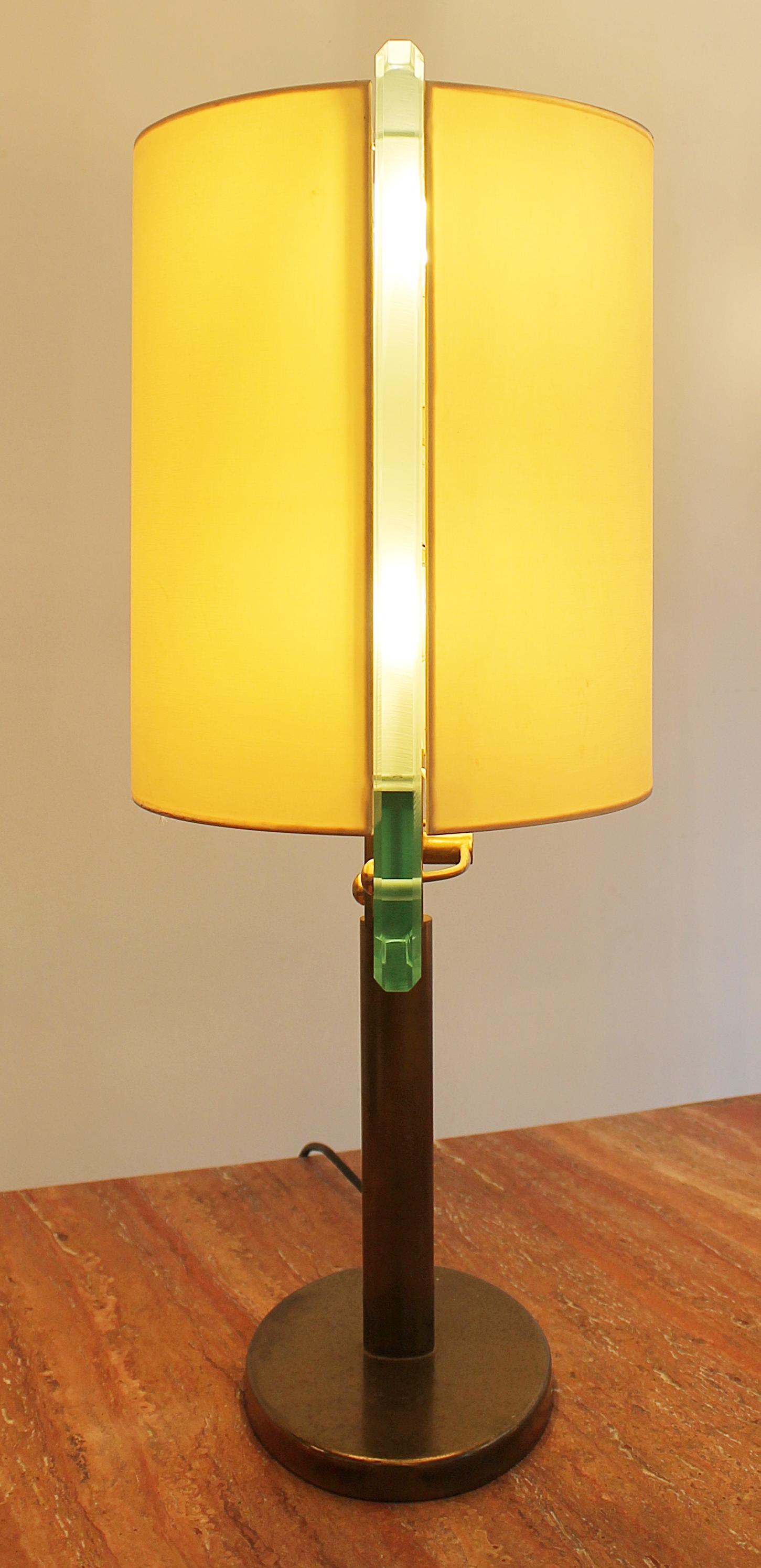 Lampe de bureau modèle 2833 de Nathalie Grenon pour Fontana Arte, années 1990 Bon état à Brussels, BE