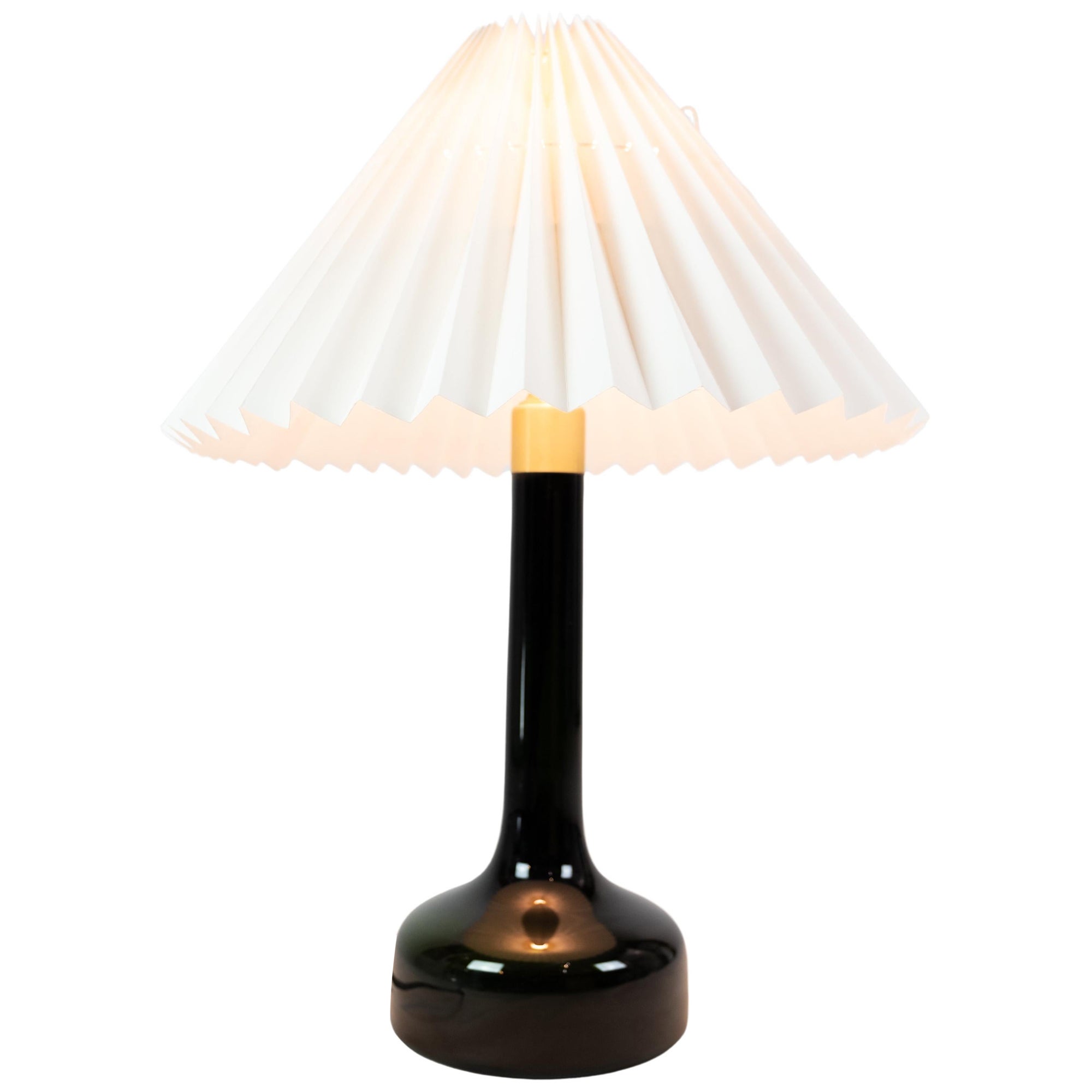 Lampada da tavolo Model 302 in vetro soffiato a bocca di Billmann-Petersen degli anni '60