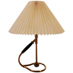 Table Lamp, Model 306, in Brass by Kaare Klint for Le Klint, 1960s