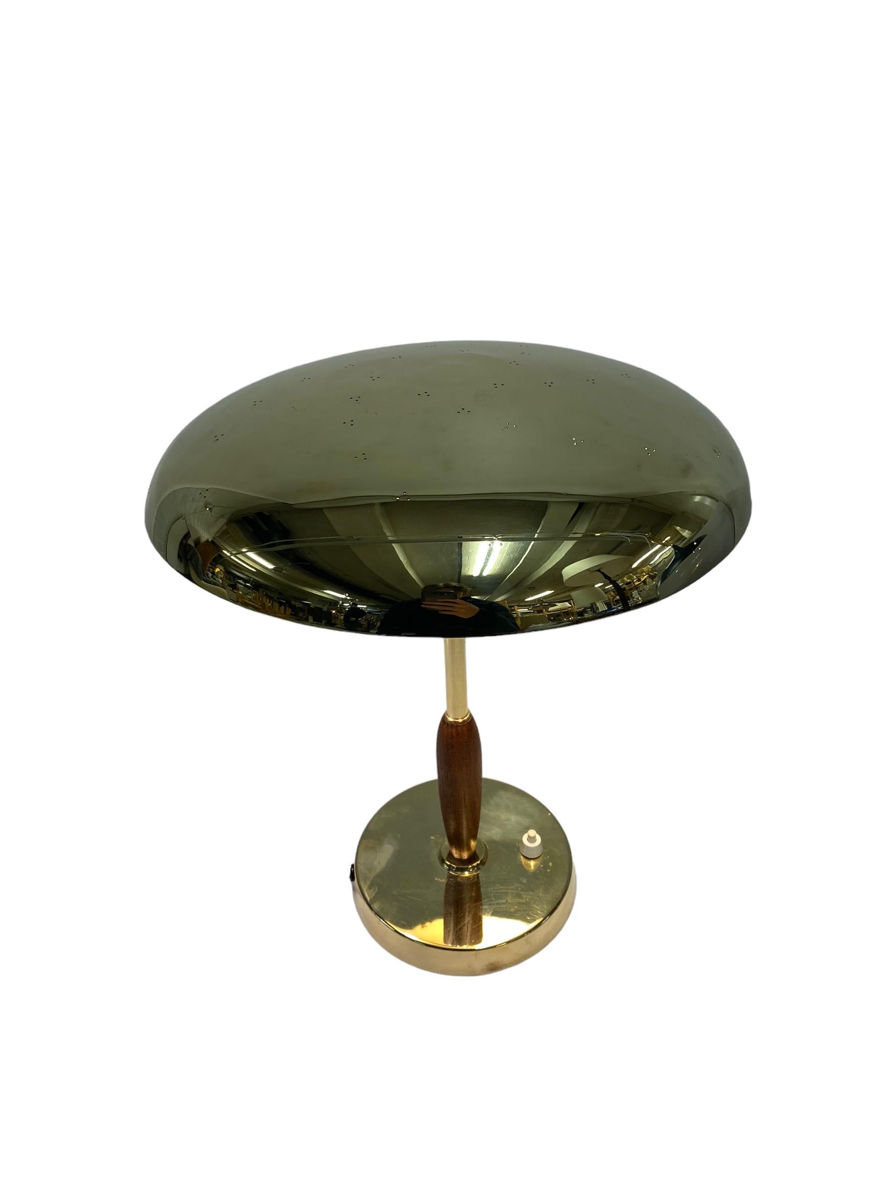 Table Lamp Model. 407024, Pohjoismainen Sähkö Oy 1950s In Good Condition For Sale In Helsinki, FI