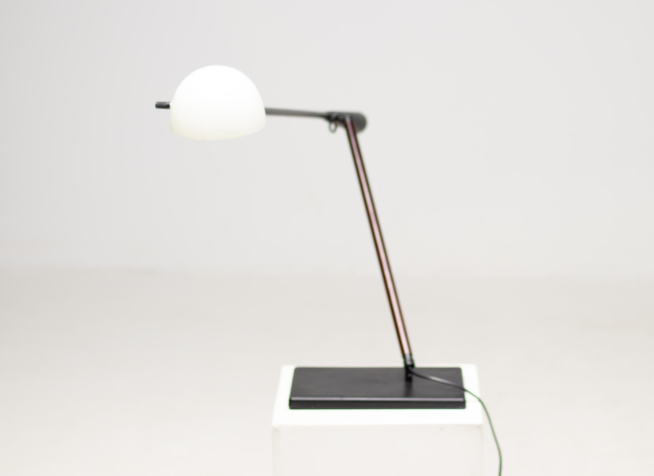 Metal Table Lamp Model 612/613 by Paolo Rizzatto for Arteluce