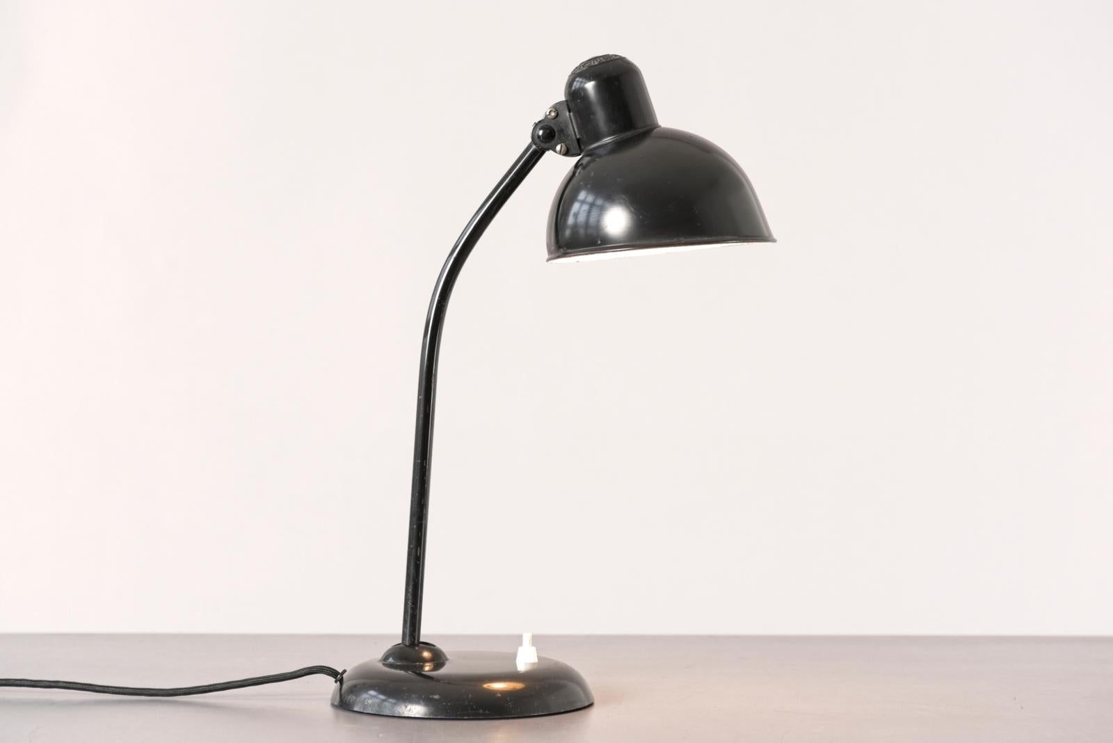 Table Lamp Model 6556 by Christian Dell for Kaiser & Co., Germany - 1935 For Sale 1
