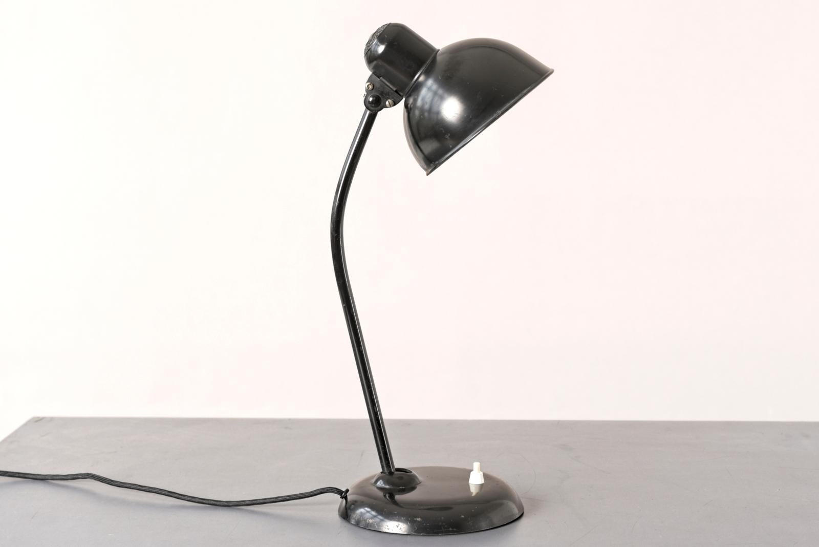 Table Lamp Model 6556 by Christian Dell for Kaiser & Co., Germany - 1935 For Sale 3