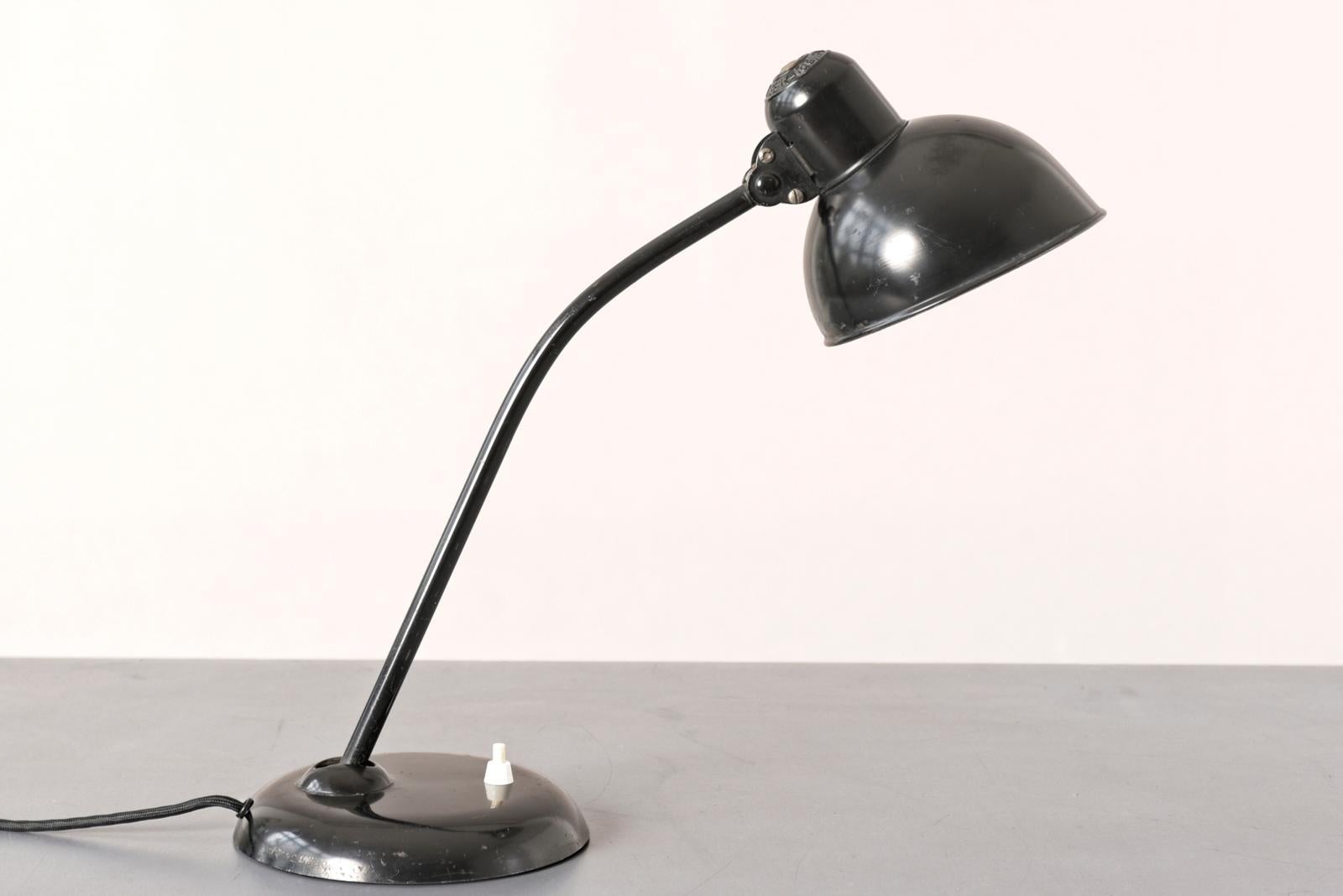 Table Lamp Model 6556 by Christian Dell for Kaiser & Co., Germany - 1935 For Sale 4