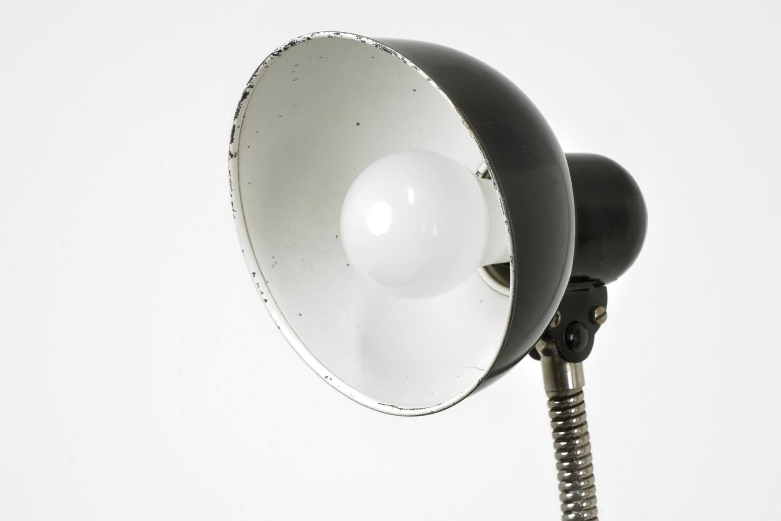 Table Lamp Model 6561 by Christian Dell for Kaiser&Co., Germany - 1936 For Sale 3