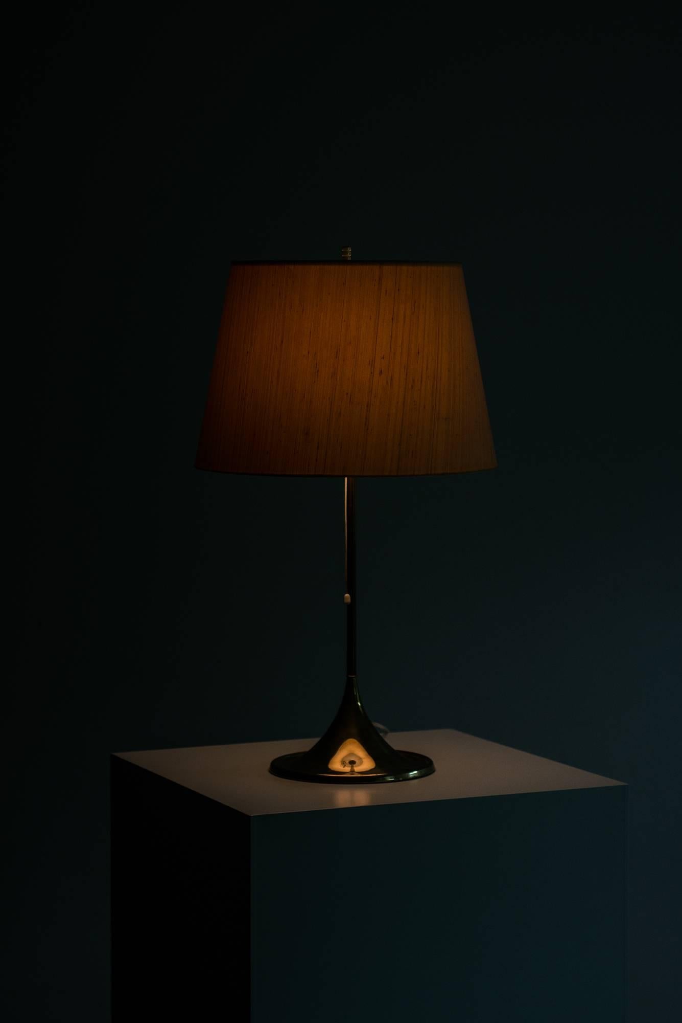 Table Lamp Model B-024 Produced by Bergbom in Sweden 1