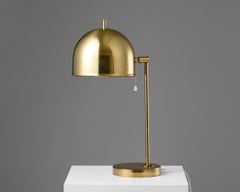 Scandinavian Modern Table Lamp 'B-075' by Eje Ahlgren, 1970s, Sweden