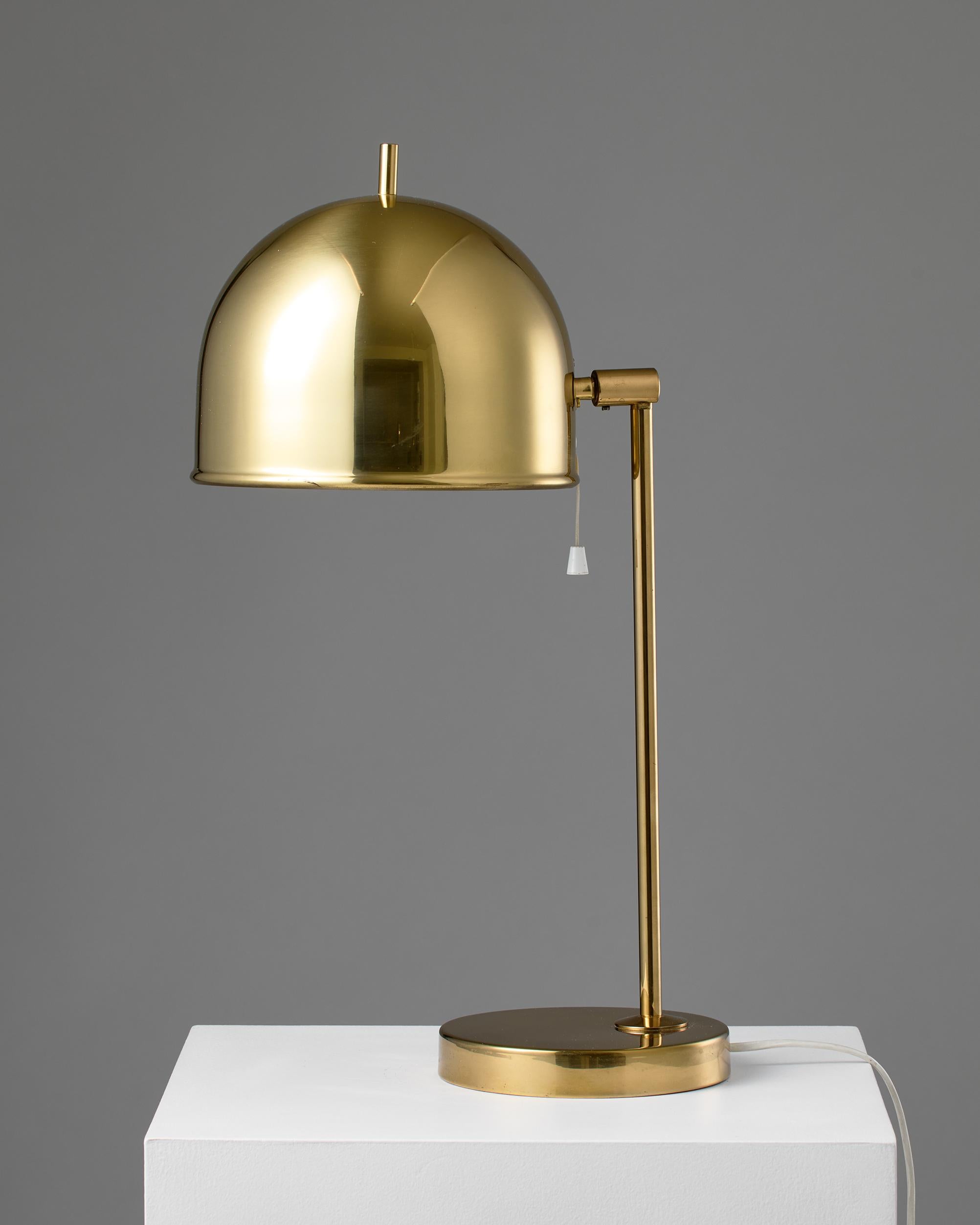 Scandinave moderne Lampe de table modèle B-075 par Eje Ahlgren pour Bergboms. en vente