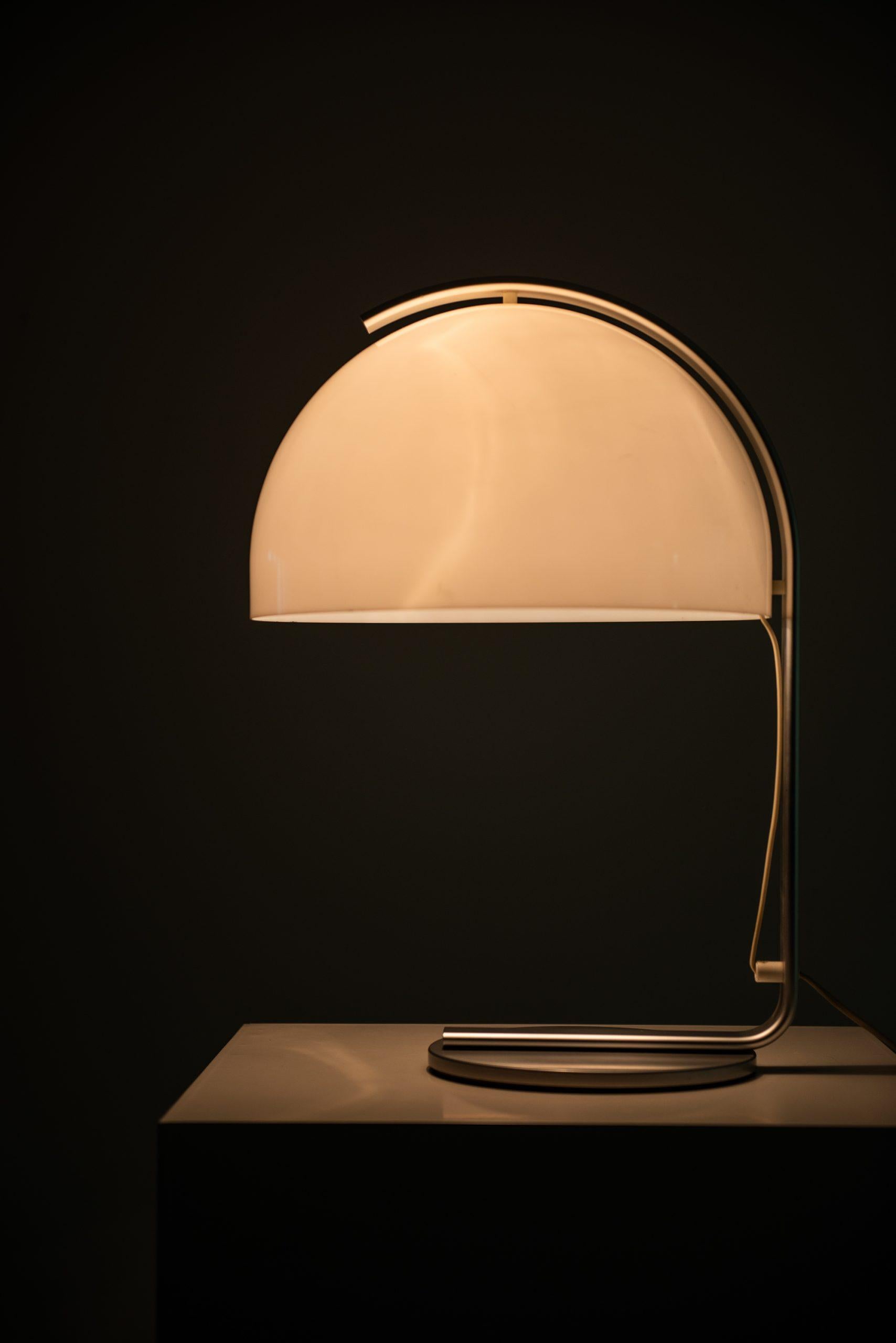 Steel Table Lamp Model B-33 Produced by Bergbom in Sweden For Sale