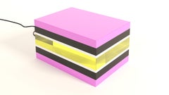 Table Lamp Model Cremino Licorice Candy Collection by Studio Superego, Italy