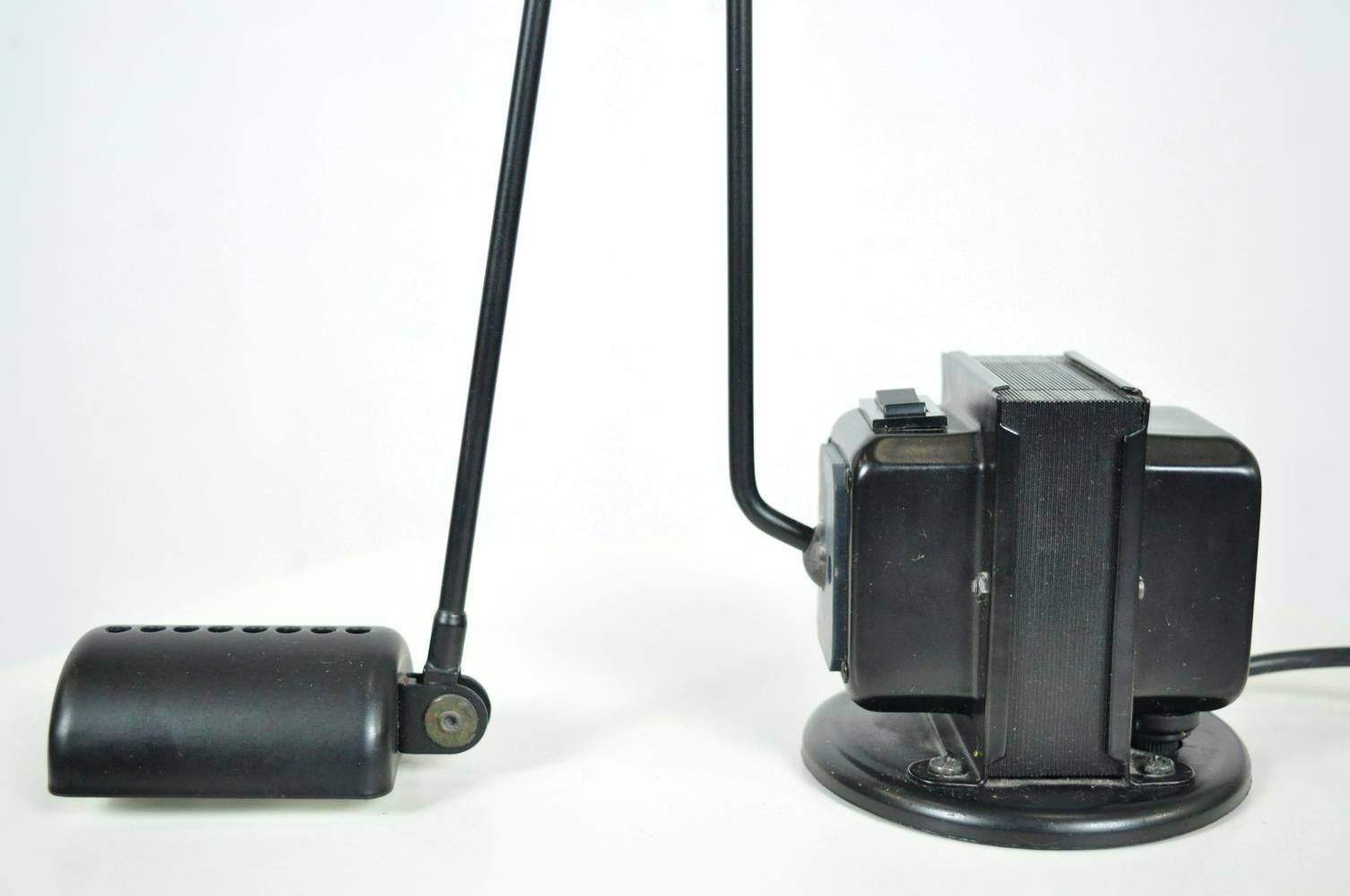 Table lamp, model Daphine, by Tommaso Cimini for Lumina, Italy 1970s For Sale 5