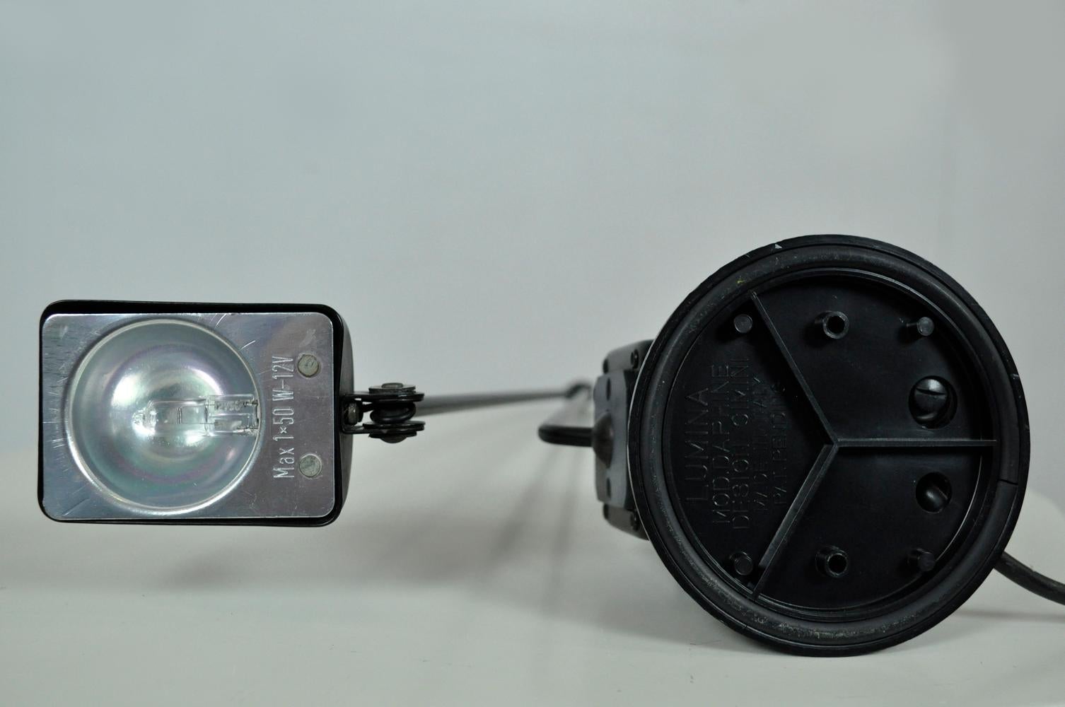 Table lamp, model Daphine, by Tommaso Cimini for Lumina, Italy 1970s For Sale 10