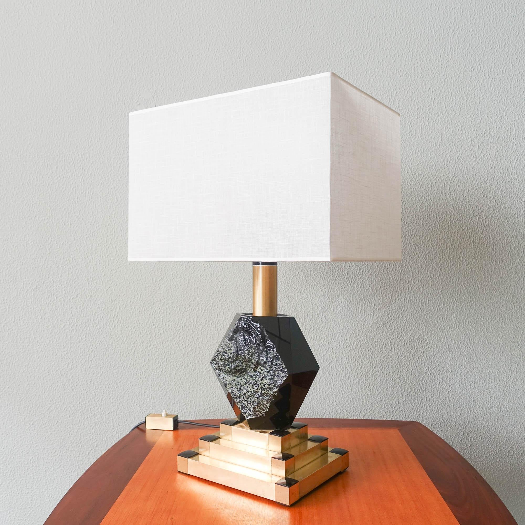 Mid-Century Modern Lampe de bureau Katia, par Willy Rizzo pour BD Lumica, 1970 en vente