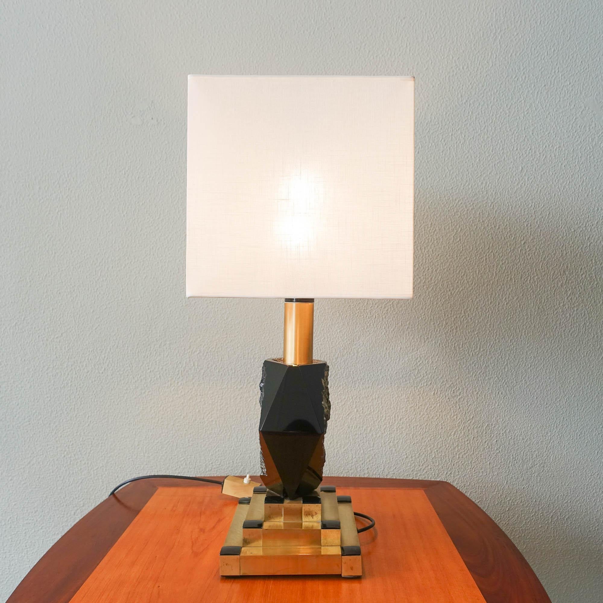 Table Lamp, Model Katia, by Willy Rizzo for BD Lumica, 1970s In Good Condition In Lisboa, PT