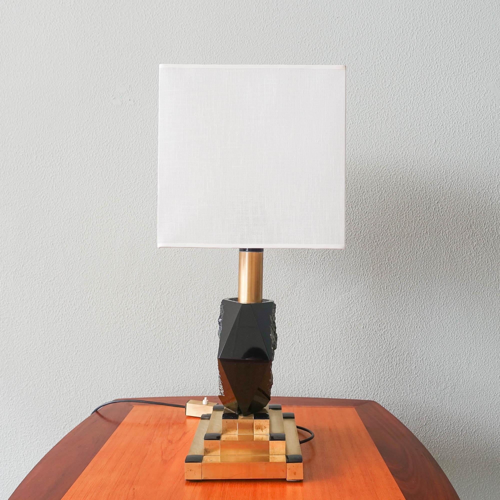 Late 20th Century Table Lamp, Model Katia, by Willy Rizzo for BD Lumica, 1970s For Sale