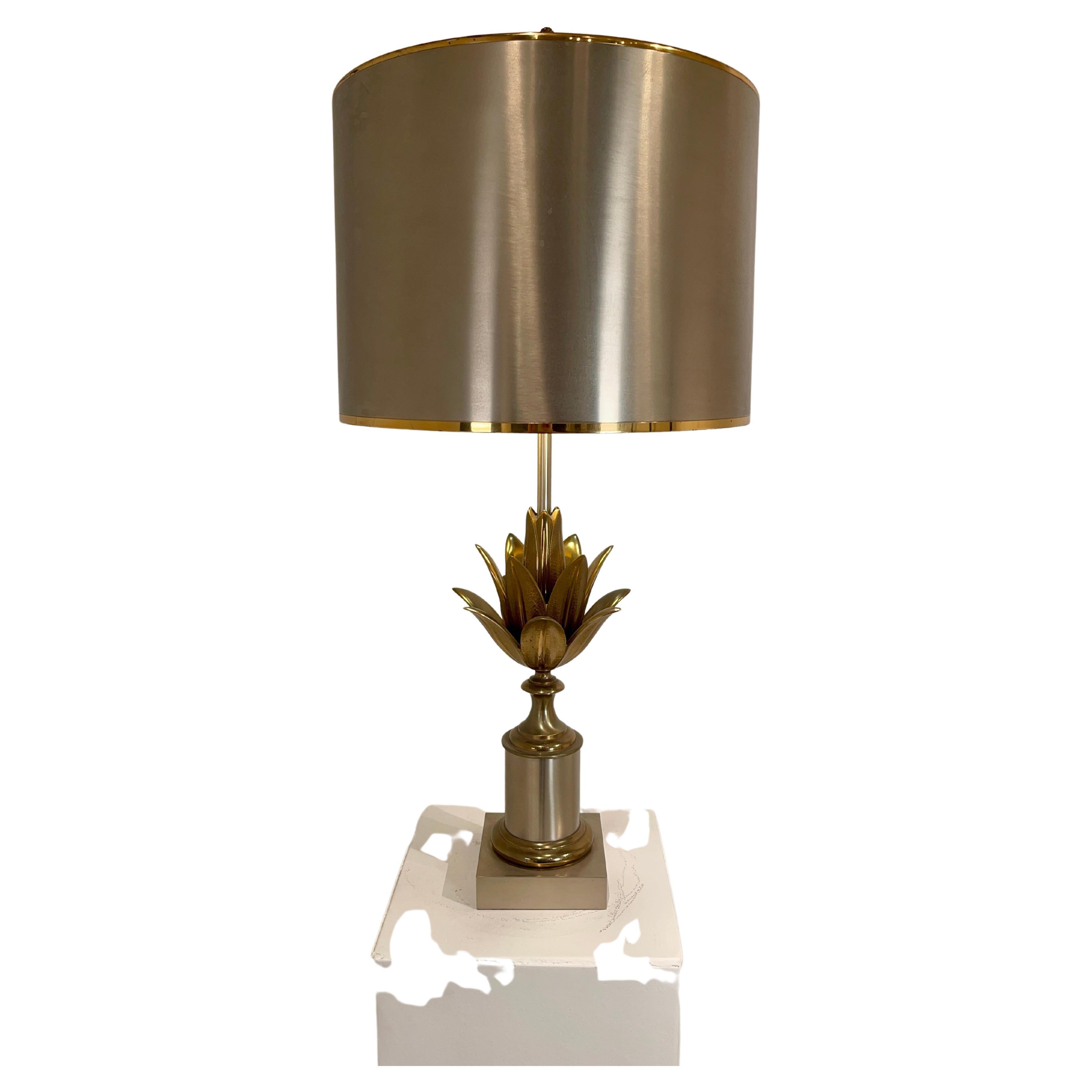 Table Lamp model "Lotus" by Maison Charles