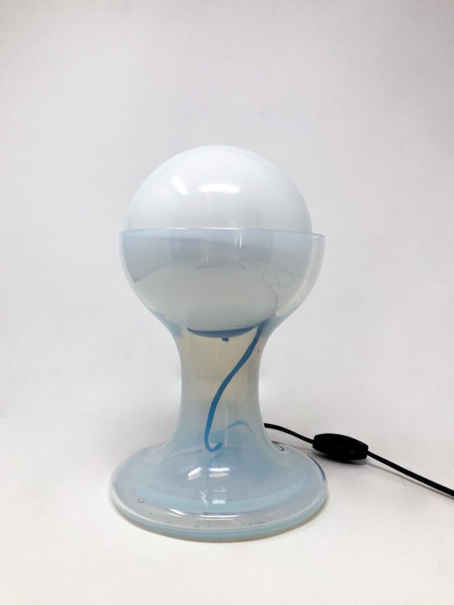 Table Lamp Model LT 216 By Carlo Nason For Mazzega, murano glass , 1960s