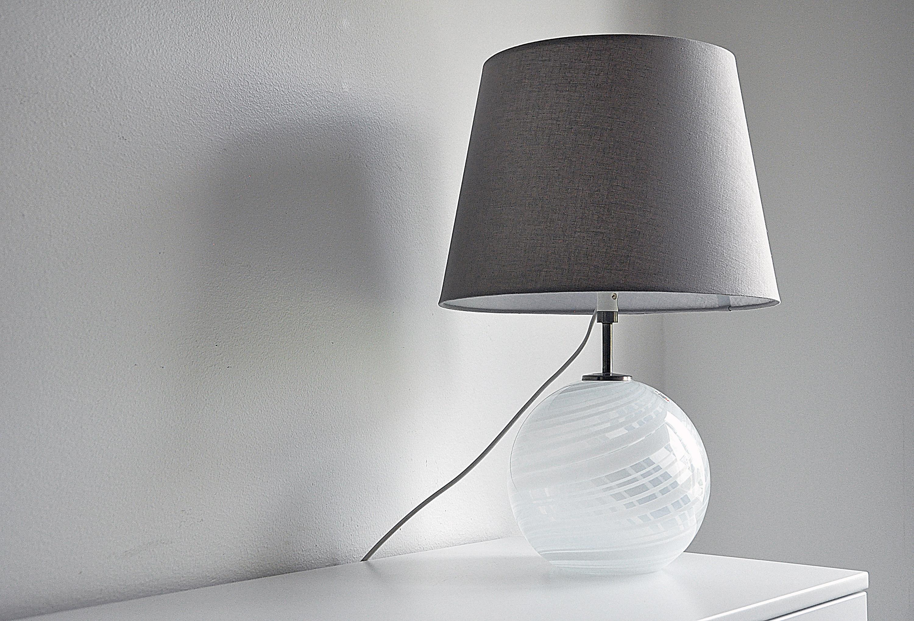 Scandinavian Modern Table Lamp Model Misty by Torben Jørgensen for Holmegaard For Sale