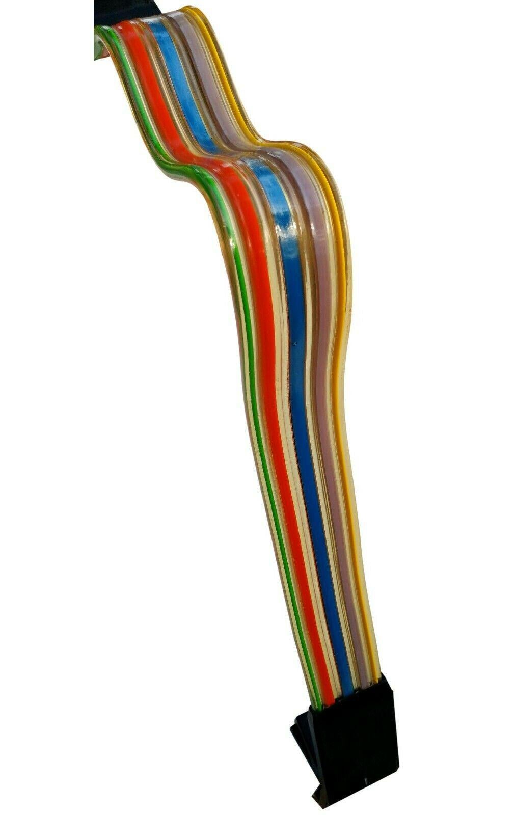 Tischlampe Modell „Nastro“, Entwurf Alberto Fraser für Stilnovo, 1983 im Zustand „Gut“ im Angebot in taranto, IT
