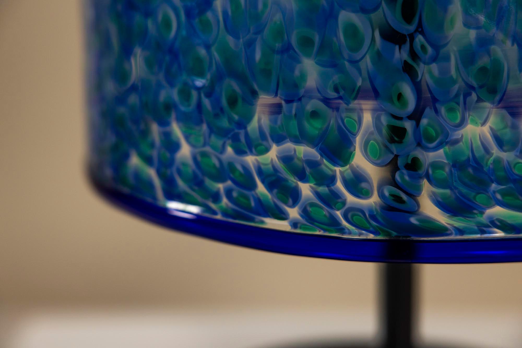 Table Lamp Model “Neverinno” In Murano Glass By Gae Aulenti, Italy 1970's 1