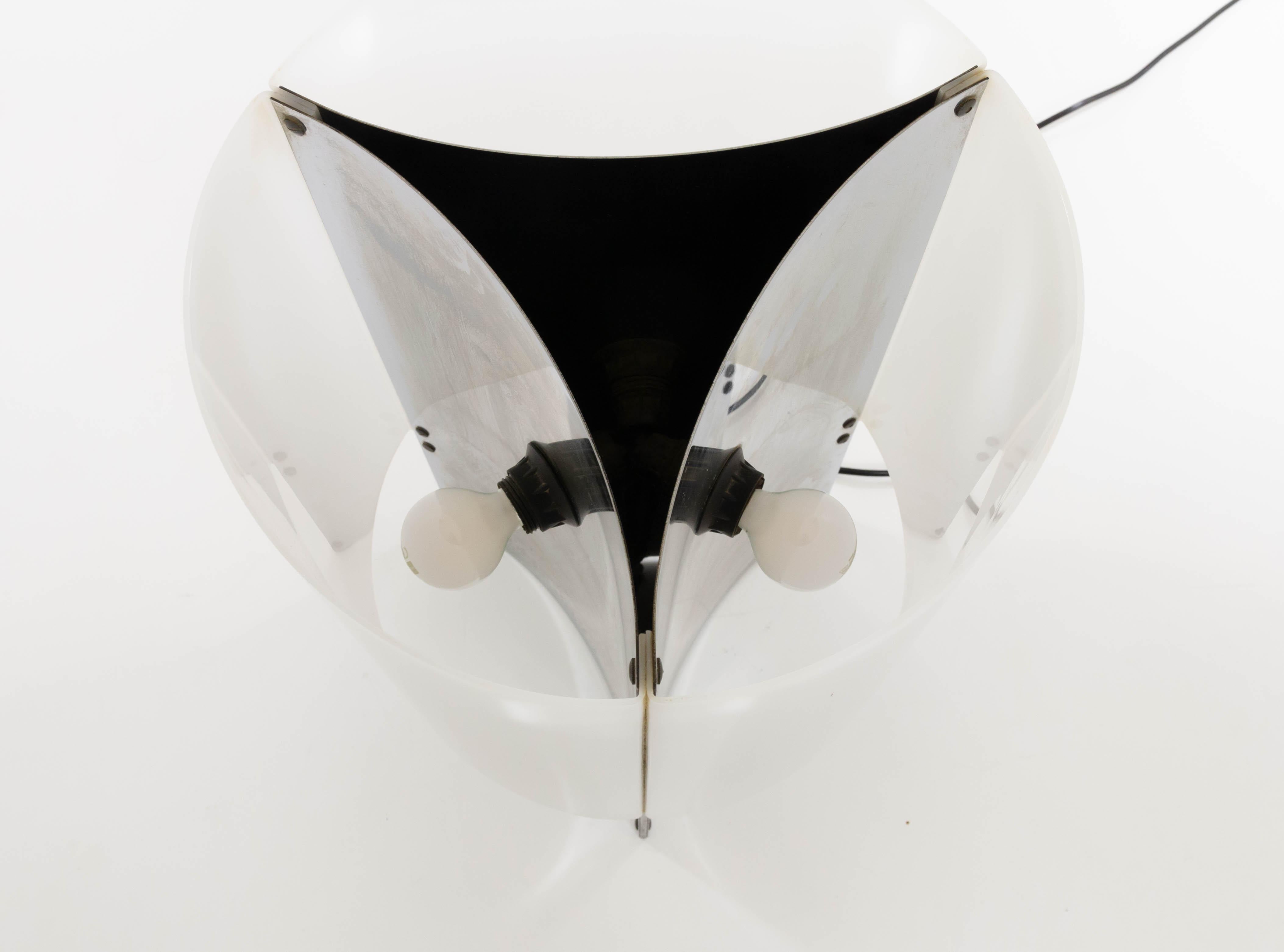 Lampe de table modèle n° 526 de Massimo Vignelli pour Arteluce, 1965 2