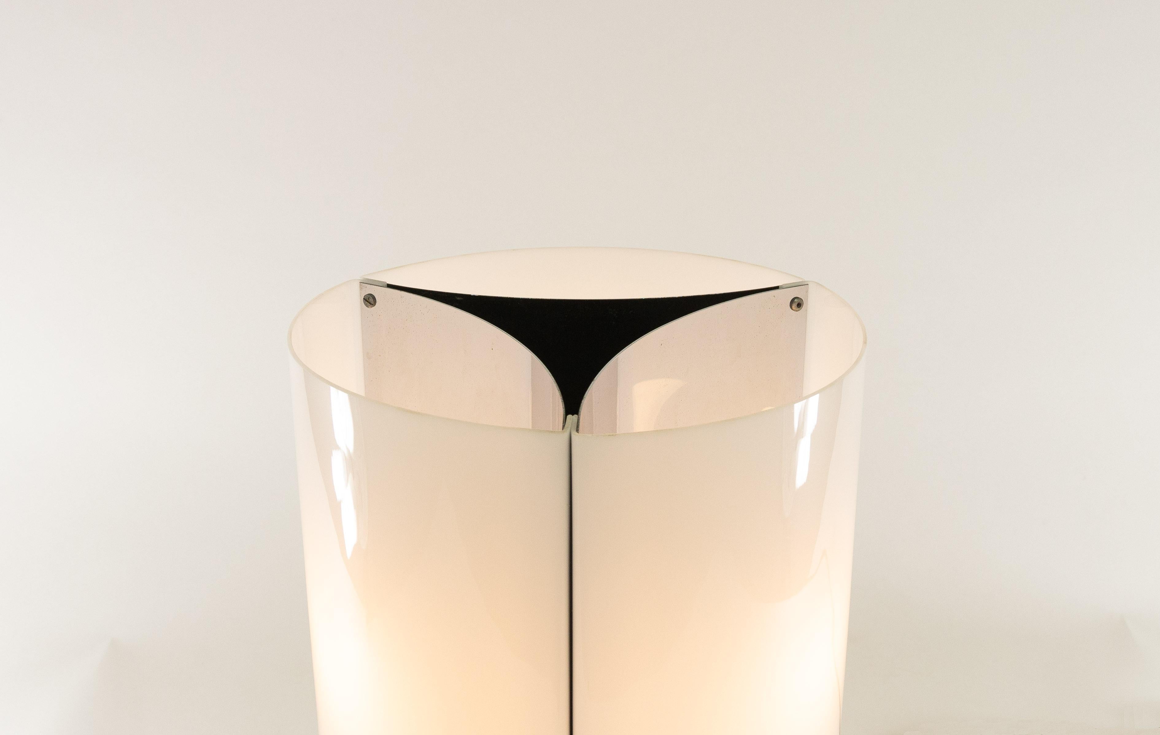 Mid-Century Modern Table Lamp Model No. 526/P by Massimo Vignelli for Arteluce, 1965