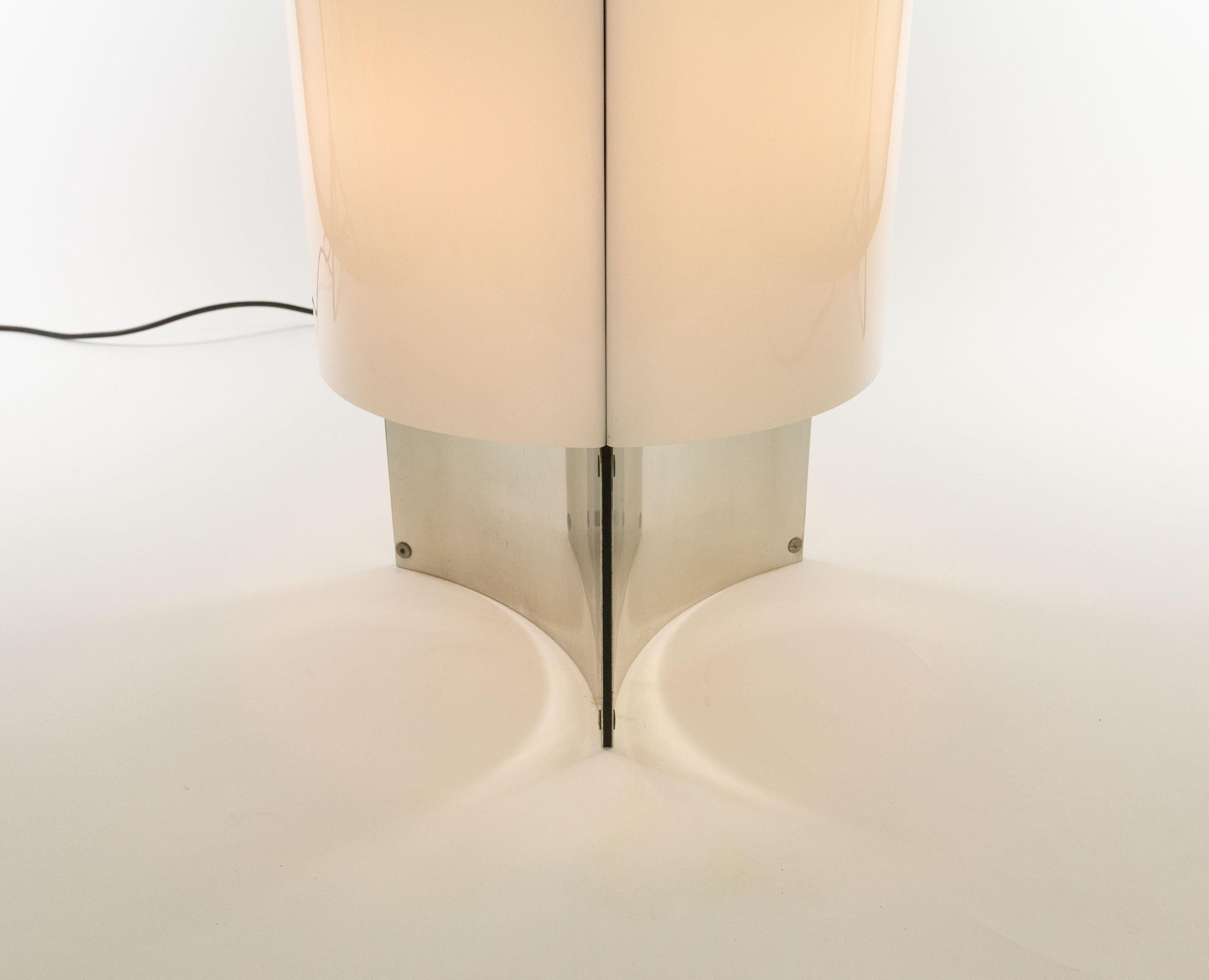Polychromed Table Lamp Model No. 526/P by Massimo Vignelli for Arteluce, 1965
