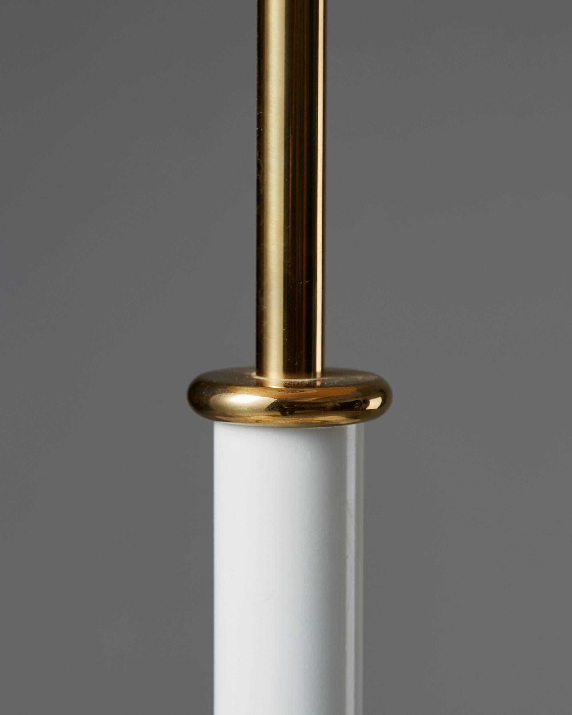Swedish Table Lamp Model Number 2466 Designed by Josef Frank for Svenskt Tenn, Sweden. 1