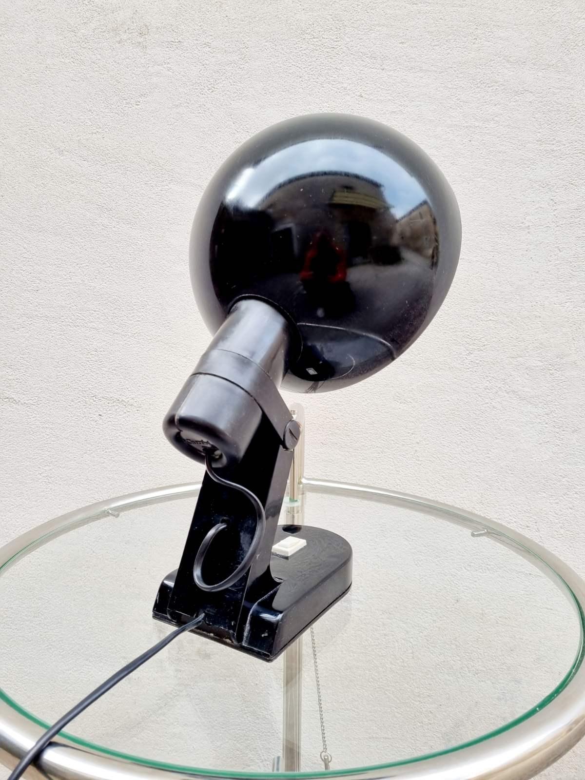 Late 20th Century Table Lamp Model Paxis Notte Designed by Bruno Gecchelin for Guzzini, Italy 70s For Sale