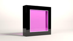 Table Lamp Model Nanda Square Candy Collection by Studio Superego, Italy