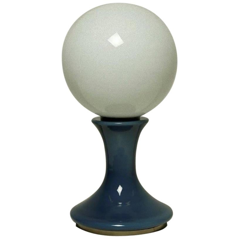 Table Lamp Model TA89 with Murano Glass, Carlo Nason for Selenova, 1960s