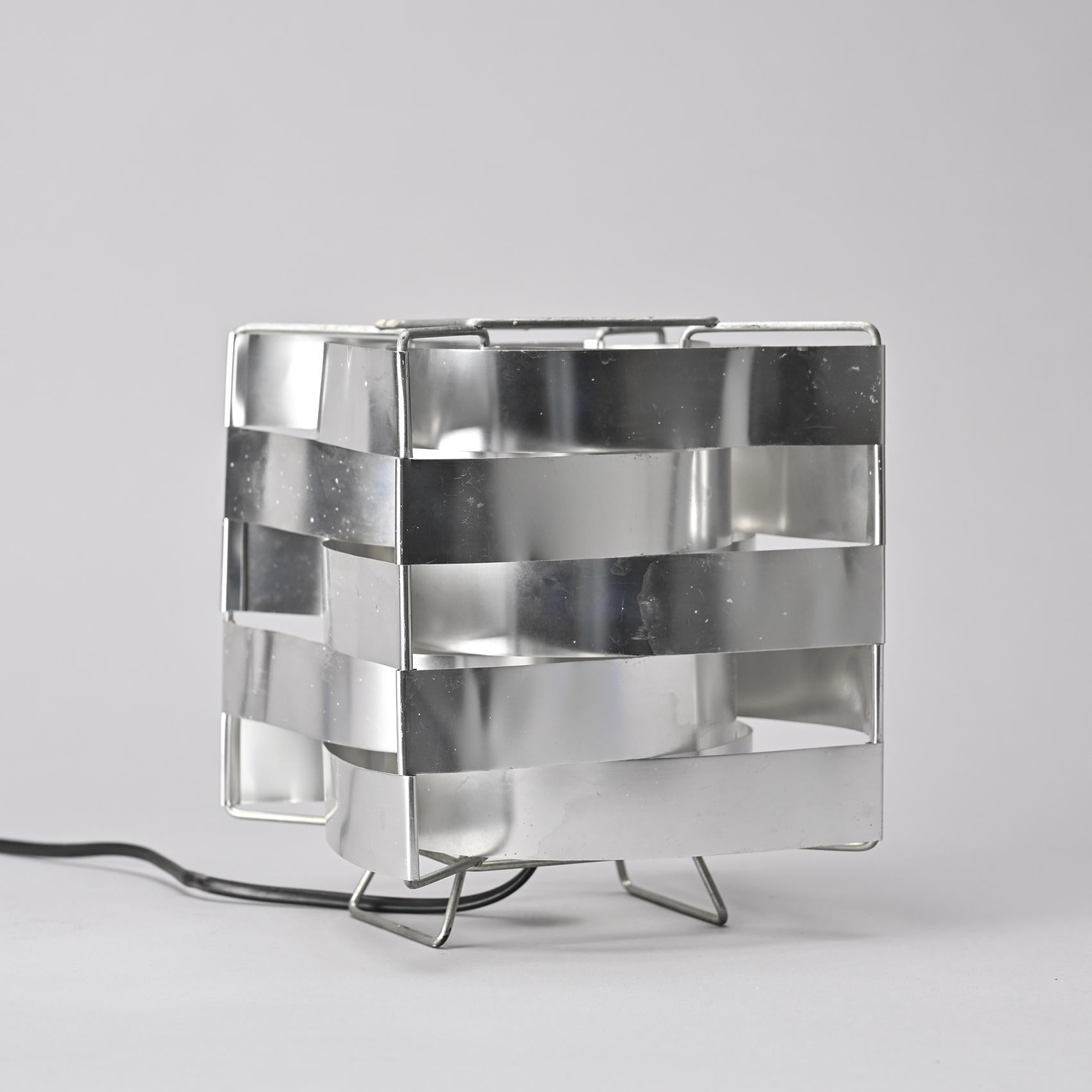 French Table Lamp Model Uranus by Max Sauze, Circa 1970 For Sale