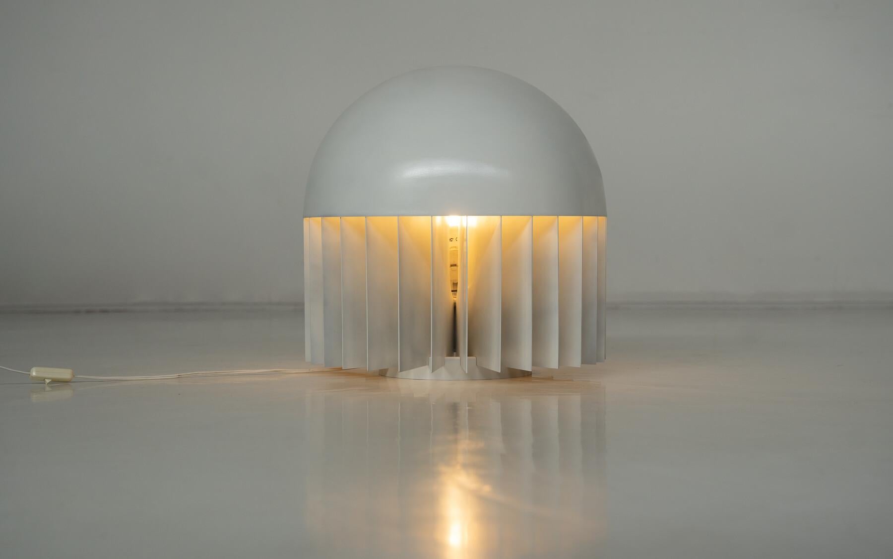 Metal Table Lamp MT by Giancarlo Mattioli for Sirrah, Italy, 1969 For Sale