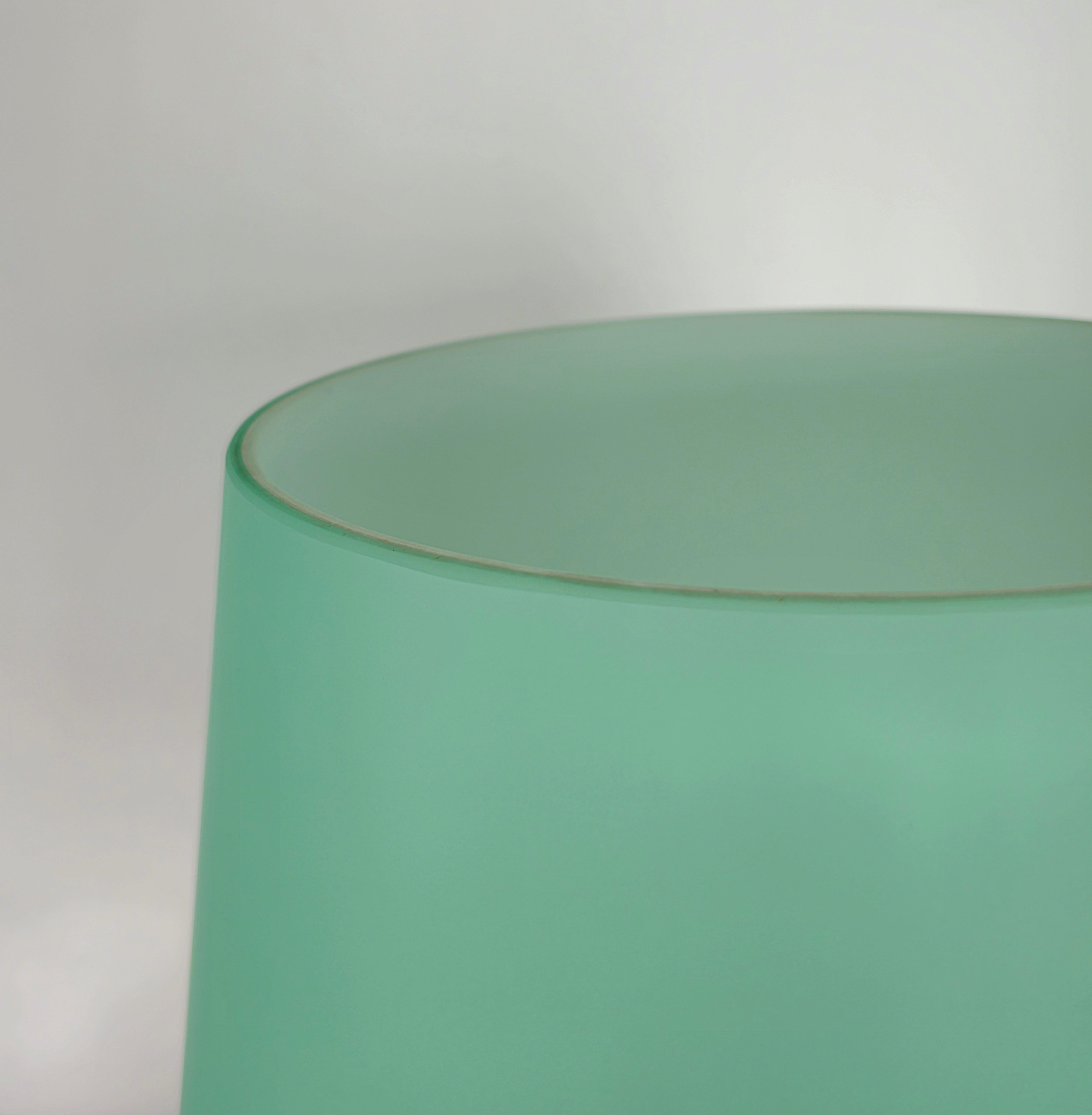 Table Lamp Murano Glass Wood Midcentury Modern Italian Design 1980s 4