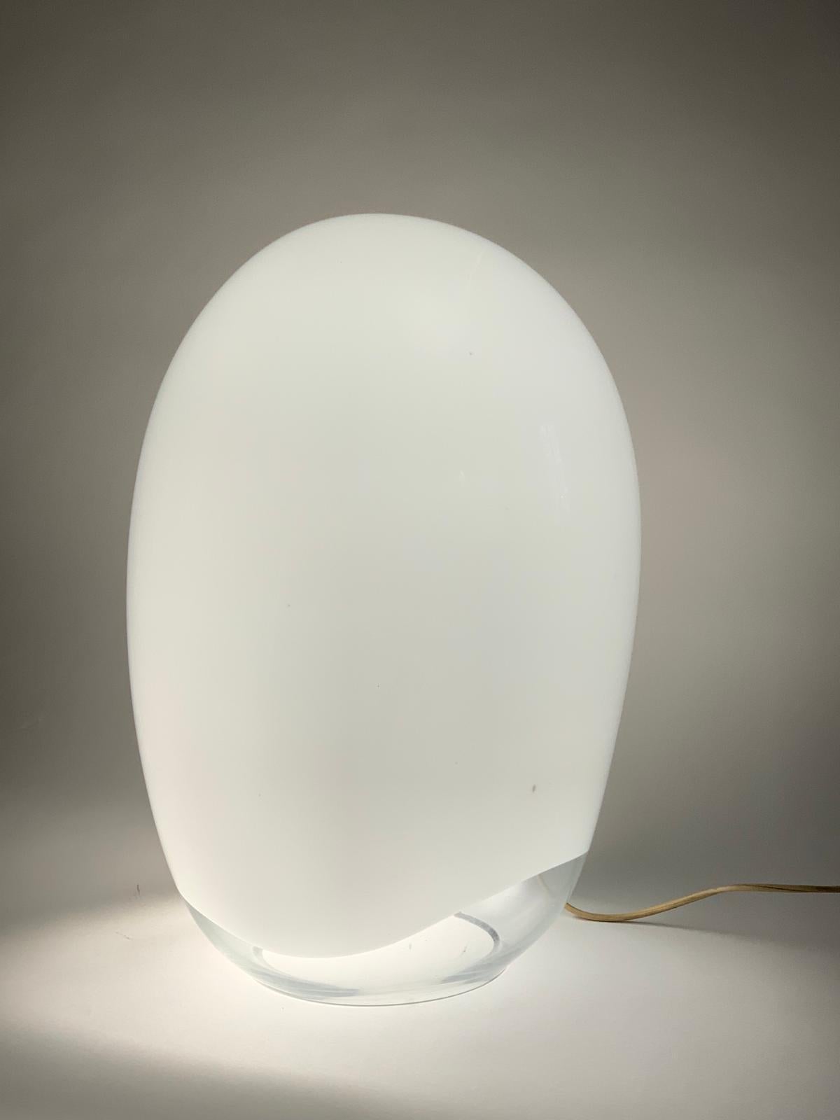 Lampe de table Nessa modèle de Gino Vistosi pour Vetrerie Vistosi, Italie Excellent état - En vente à Milan, Italy