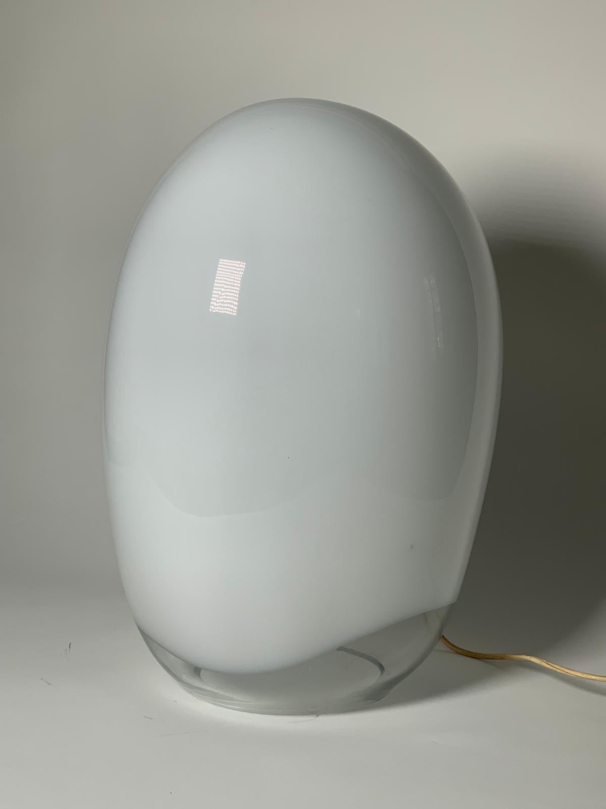 Verre de Murano Lampe de table Nessa modèle de Gino Vistosi pour Vetrerie Vistosi, Italie en vente