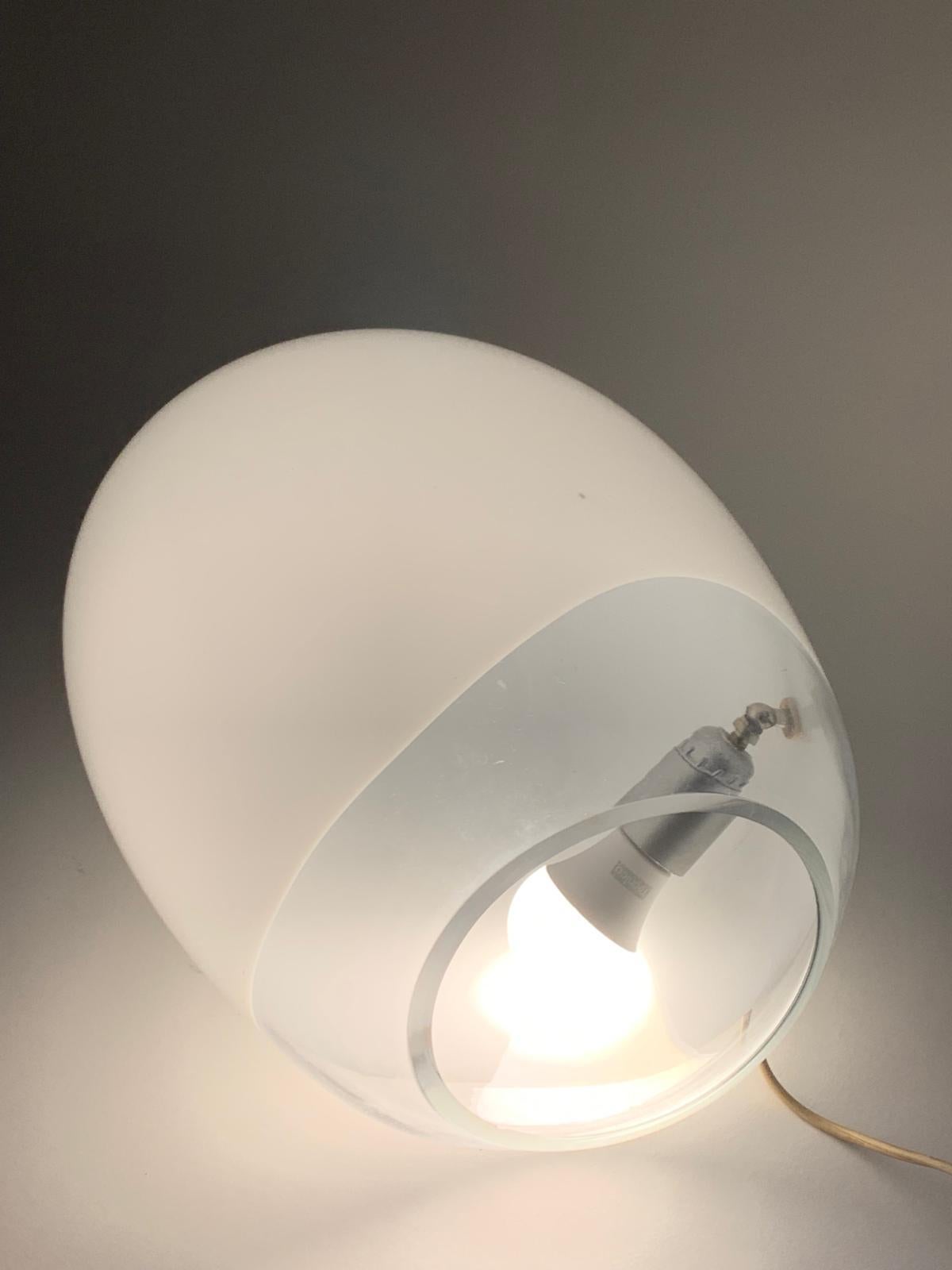 Tischlampe Nessa, Modell von Gino Vistosi für Vetrerie Vistosi, Italien im Angebot 1
