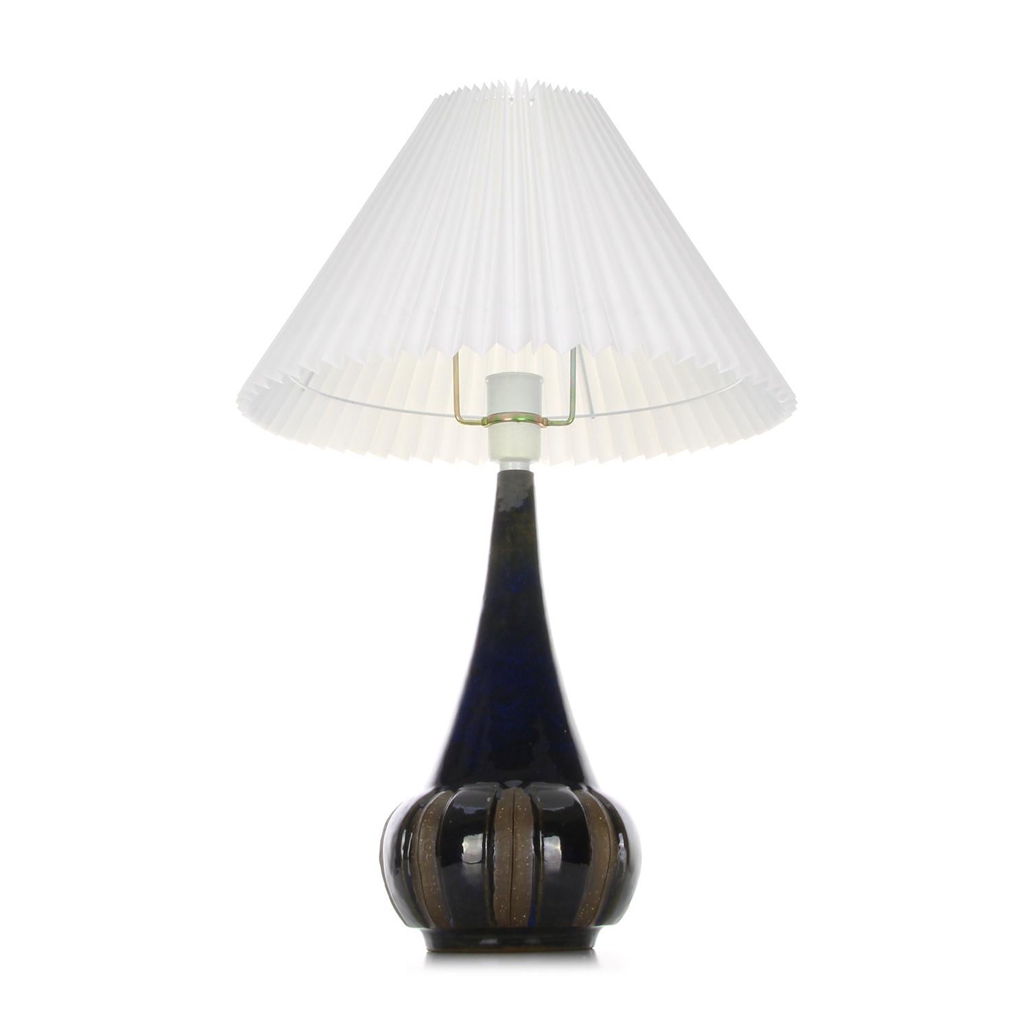 Scandinavian Modern Table Lamp No. 6341 by Marianne Starck, Michael Andersen & Son 1960s, with Shade