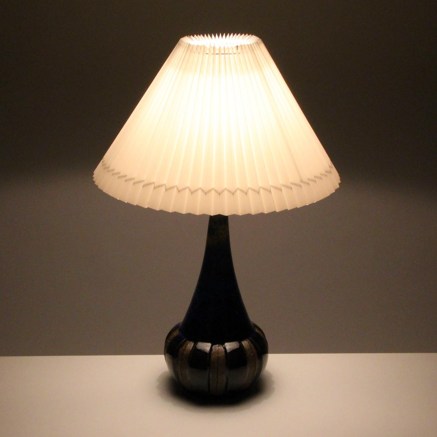 Table Lamp No. 6341 by Marianne Starck, Michael Andersen & Son 1960s, with Shade In Good Condition In Brondby, Copenhagen