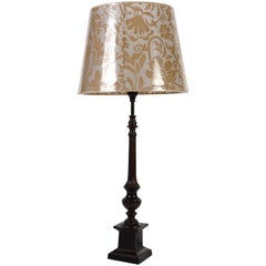 Table Lamp 
No Shade Included
, Patinated Bronze