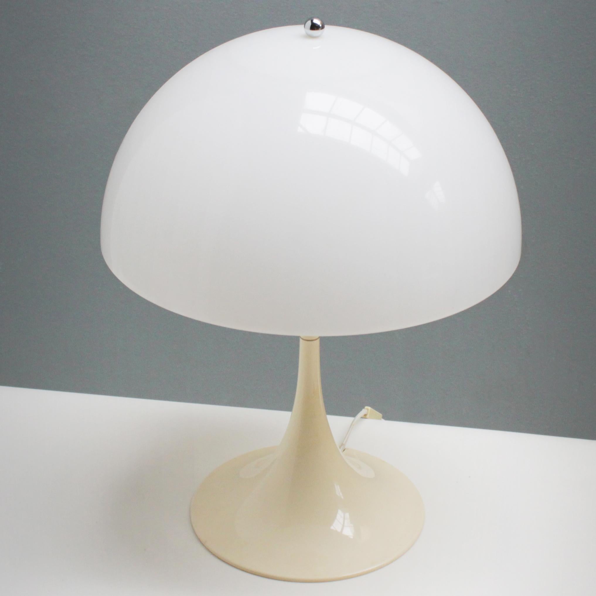 Scandinavian Modern Table Lamp Panthella by Verner Panton, Denmark