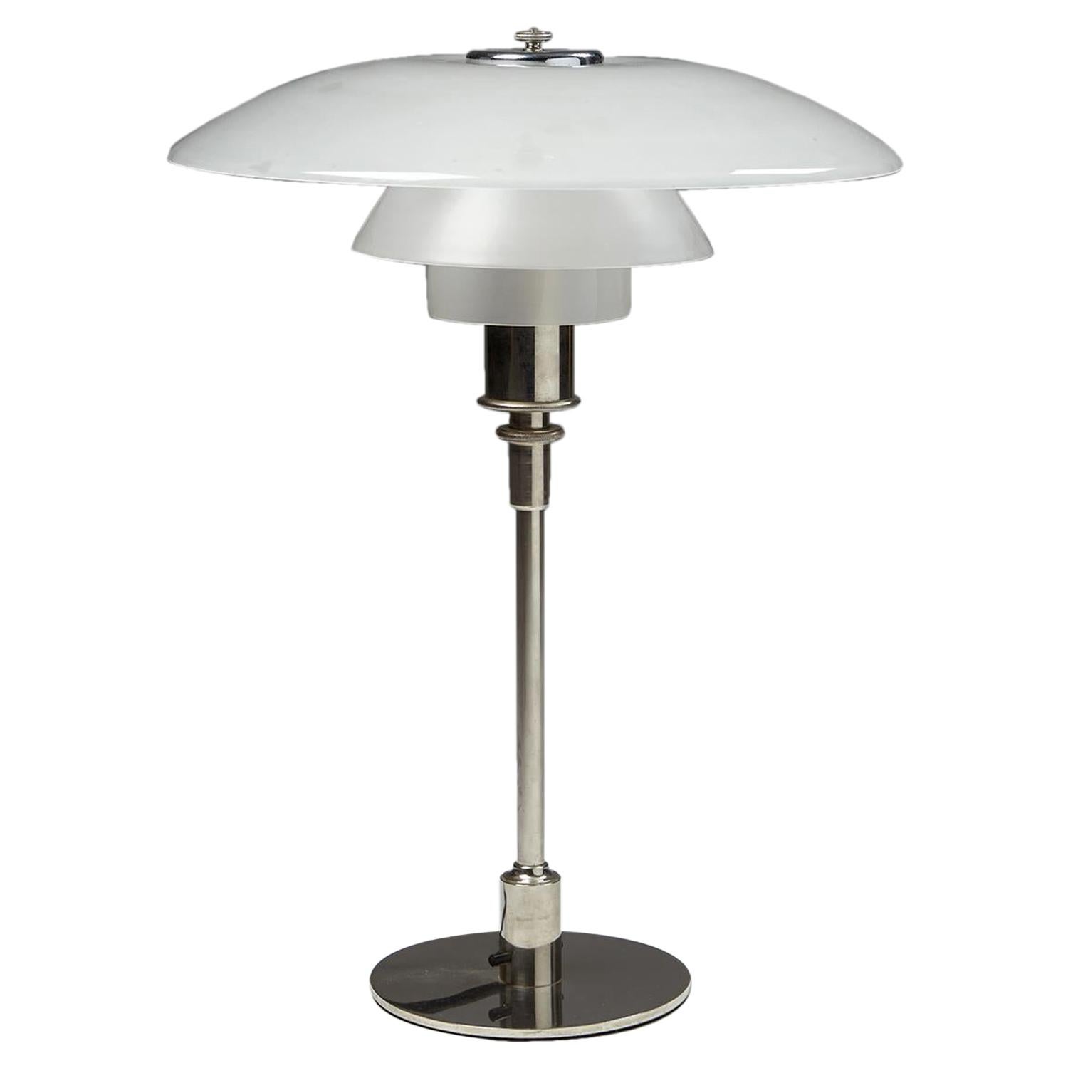 Table Lamp PH 4/3 Designed by Poul Henningsen for Louis Poulsen, Denmark,  1926 For Sale at 1stDibs